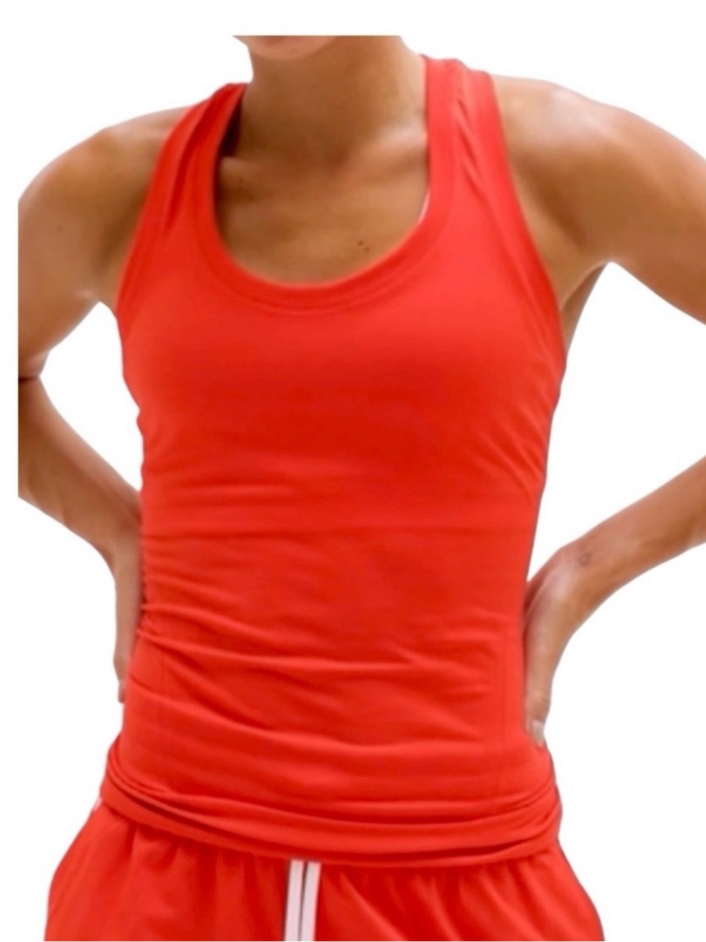 Athleta momentum racer back Tank Top /med/
